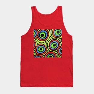 Abstract Fluoro 6 Tank Top